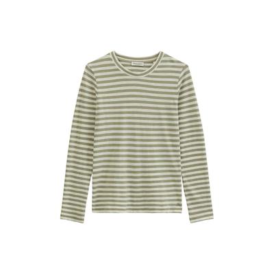 Longsleeve MARC O'POLO "Longsleeve Jersey T-Shirt longsleeve 1er Pack", Damen, Gr. M, grün (hellgrün), Shirts
