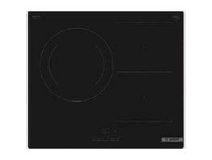 Bosch Table de cuisson vitrocéramique 60cm 3 foyers 7400w noir - PVJ611BB6E