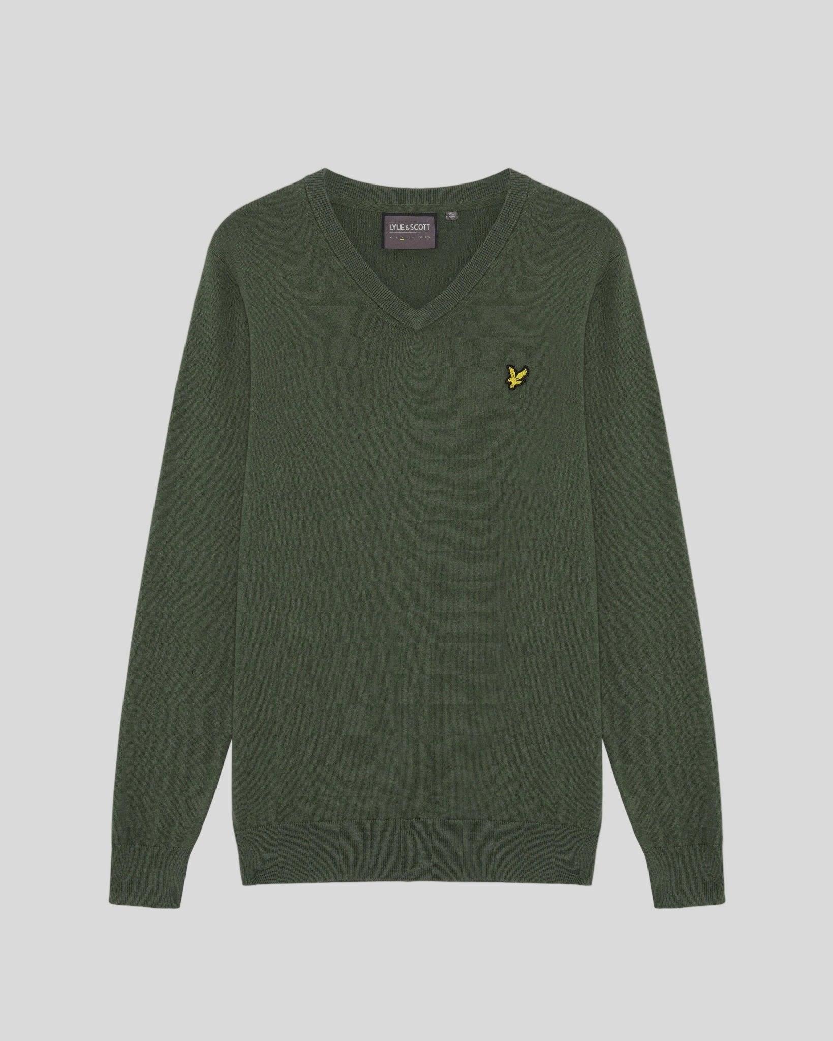 Golf-V-Ausschnitt-Pullover