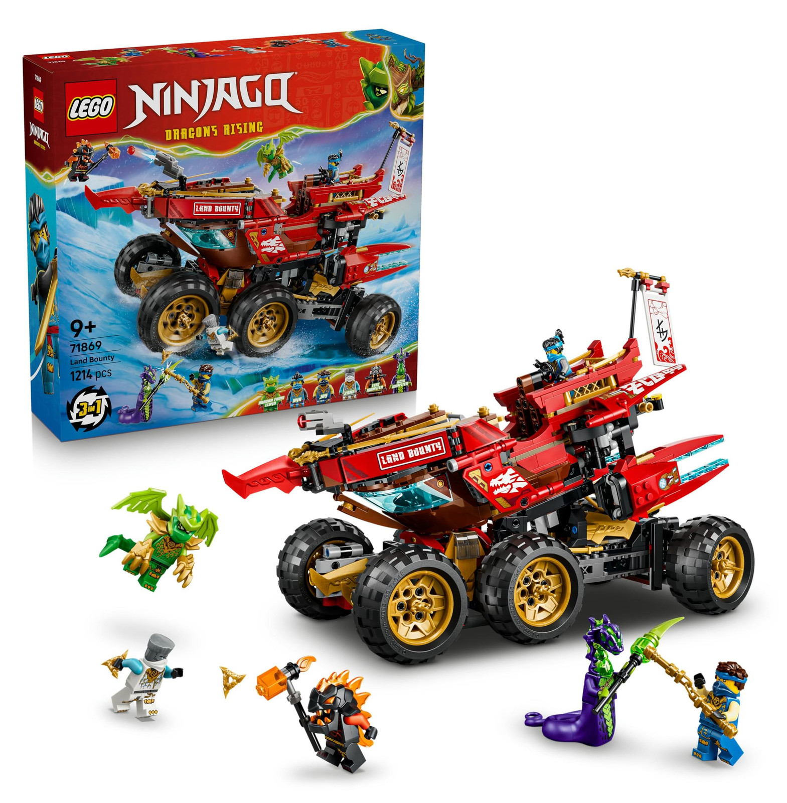 Lego Bounty voor terrein