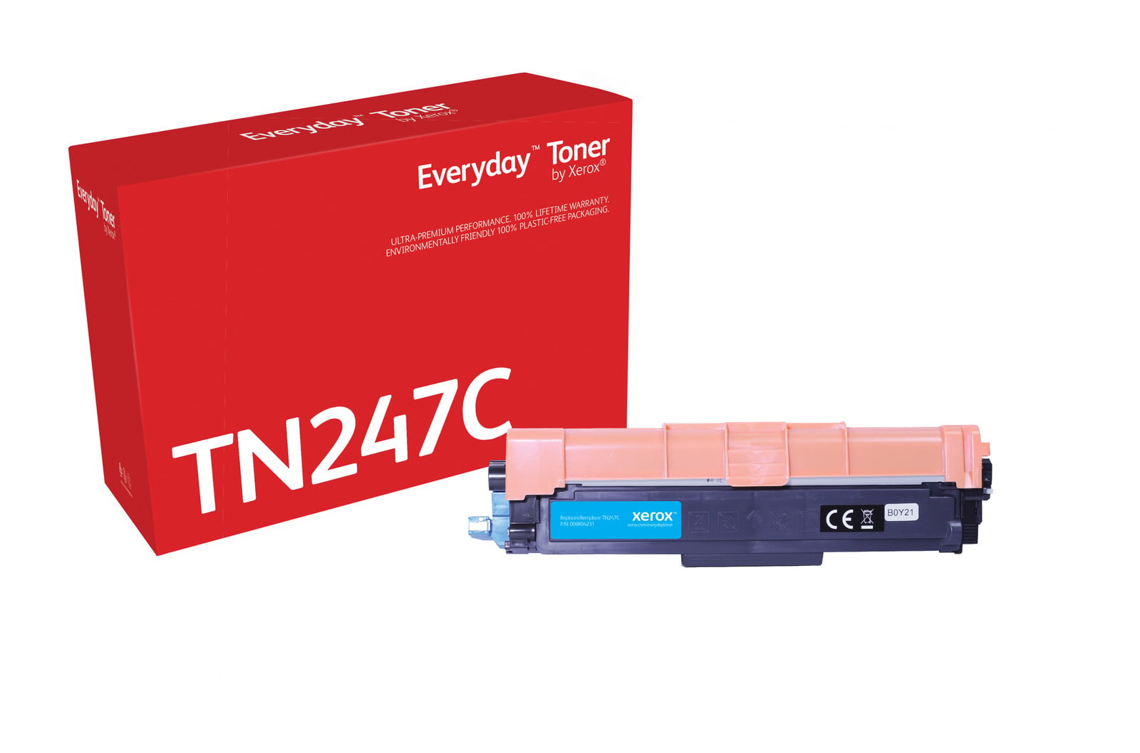 Xerox 006R04231 Toner Everyday Cyan voor Brother TN247C