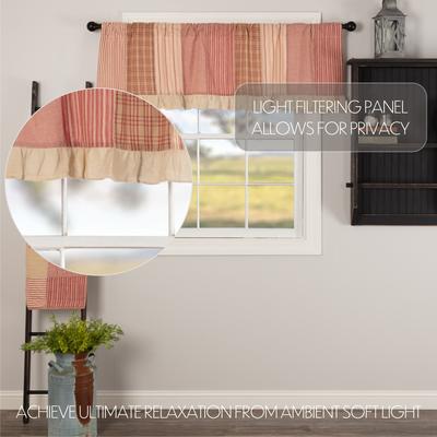 VHC Brands Sawyer Mill Patchwork Valance