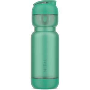 Mepal Protein-Shaker Shaker Sport aus Kunststoff, Apple green, mit Klappdeckel, Mischsieb & ml-Skala, 800 ml