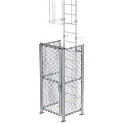 Munk, Leiter + Gerüst, Sicherungsschranke Ausstieg links (582 cm)