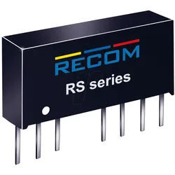 RS-1212S - DC/DC-Wandler RS, 2 W, 12 V, 166 mA, SIL-8, Single