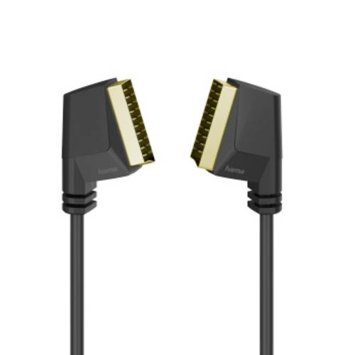 Hama 00205082 Scart-Verbindungskabel, Stecker - Stecker, vergoldet, 1,5m