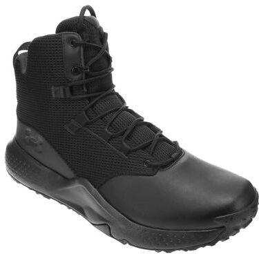 Under Armour Micro G Stellar Mid (Men's) Outdoor in Black/Anthracite, Size 10 M, Leather/Rubber/Textile