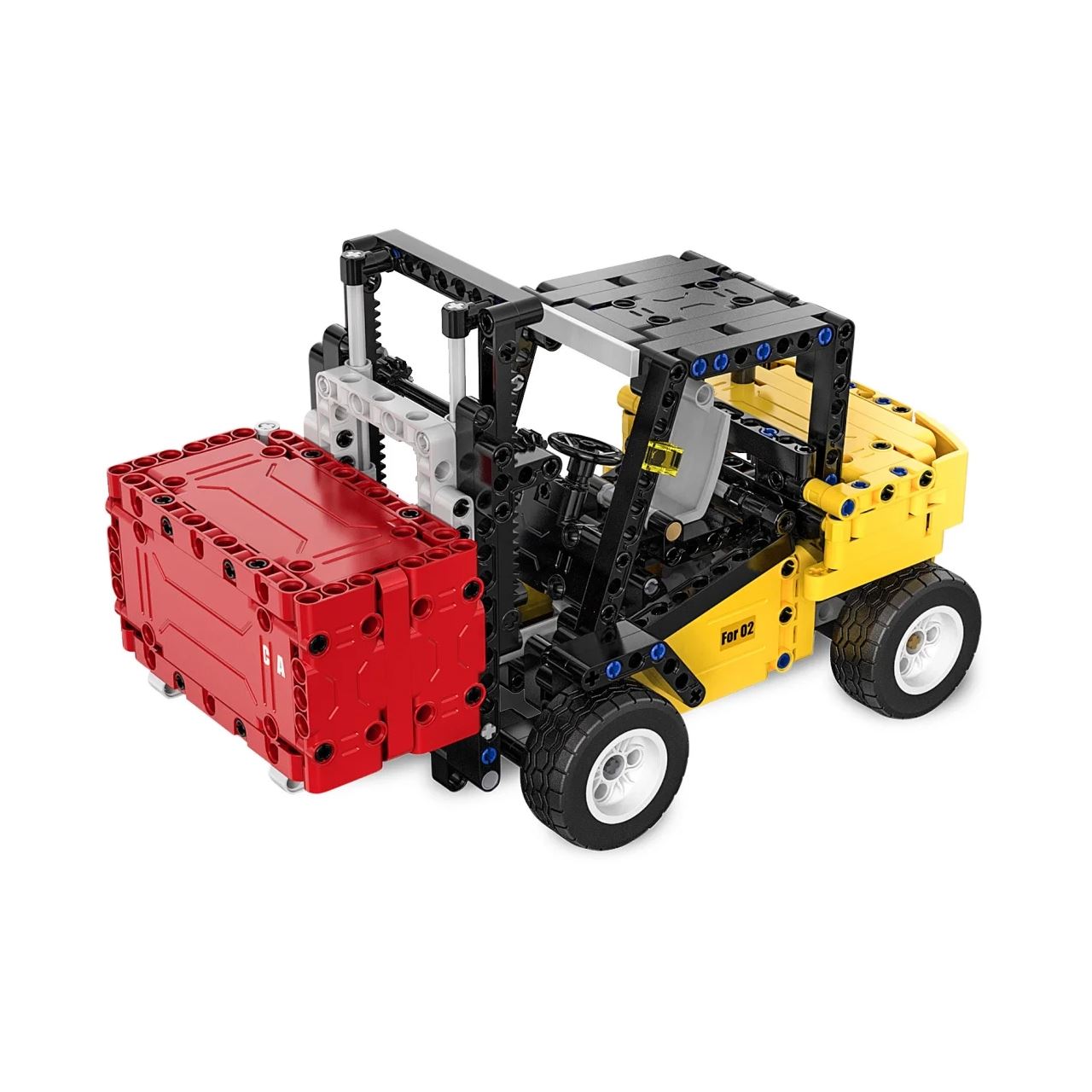 Jamara CaDA Gabelstapler Bricks gelb 8+