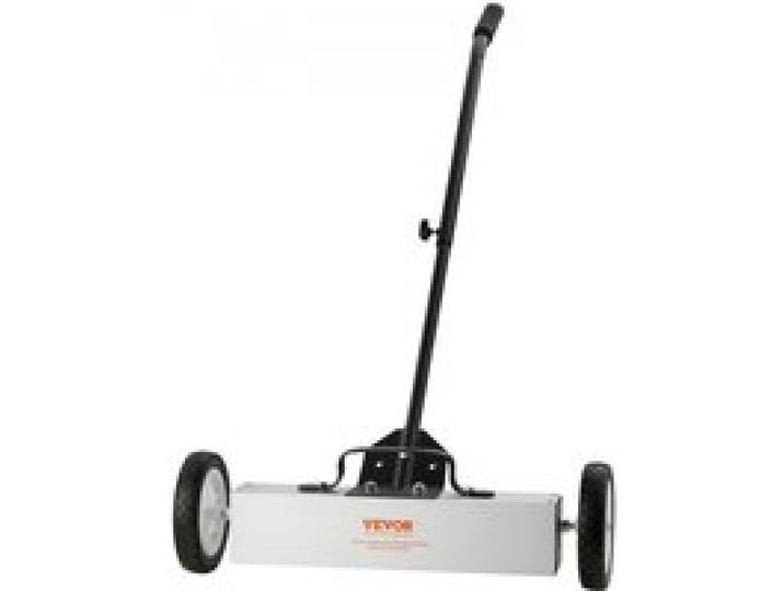 VEVOR Magnetische bezem Magnetische veger 77-113 cm, Magnetische veger Magnetische magneetbezem Magnetische bezem Magnetische lifter 20,4 kg Magnetische kracht Magnetische spaanderverzamelaar Vloerveger Veegmachine