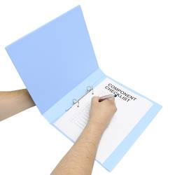 Antistat ESD 105-0025 DIN A4 Blau 1 St.