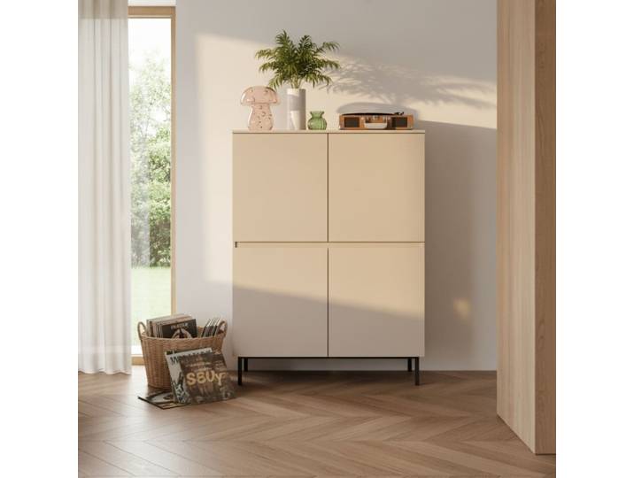 Buffet haut cachemire 4 portes 100cm