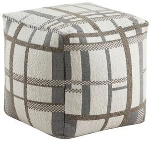 Fremont & Park Ossela Fabric Square Pouf