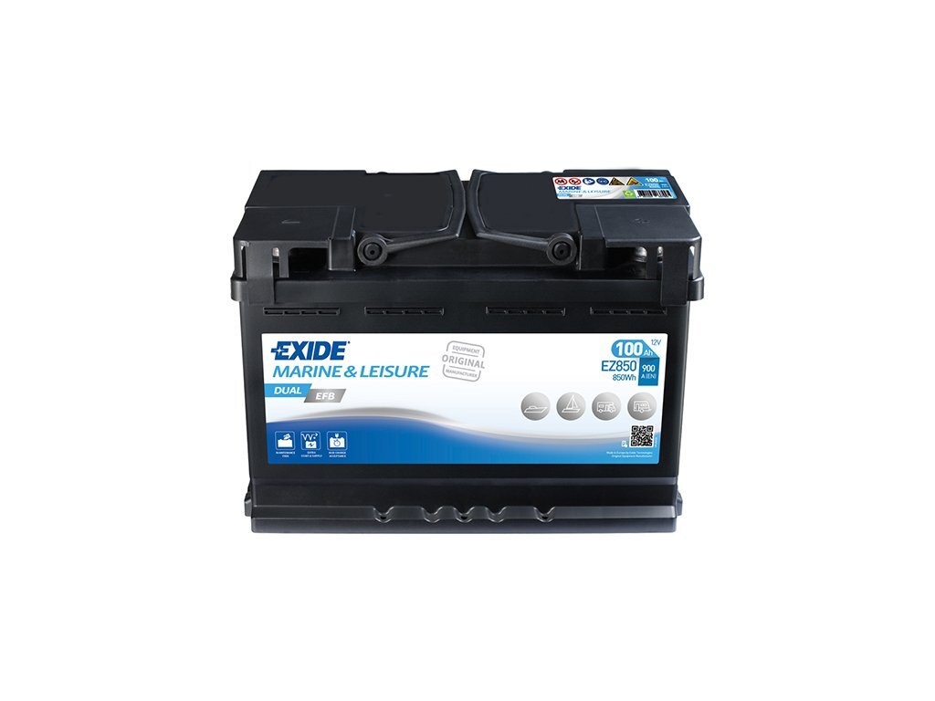 EXIDE Dual EFB Starterbatterie 12V 100Ah 900A/EN L5 für Auto LKW Batterie