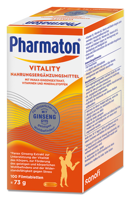 A. Nattermann & Cie GmbH PHARMATON Vitality Filmtabletten 77 g 16038766