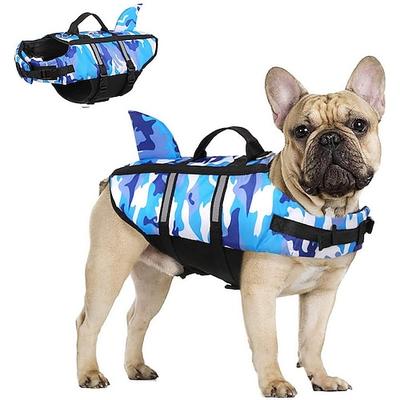Hund Rettungsweste Hundeschwimmweste Reflektierend Verstellbar Sicherheit Strand Pool Hundebekleidung