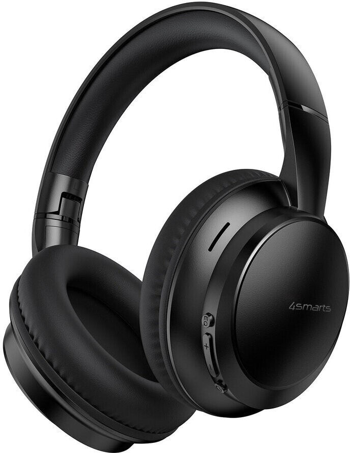 4smarts True Wireless SkyBuds Wave Høretelefoner - Over-Ear - Sort