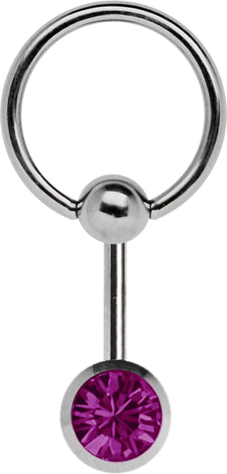 Intimpiercing ADELIA´S "Piercing  Intimpiercing ", lila, Piercings, Damen, Titan, Intimpiercing