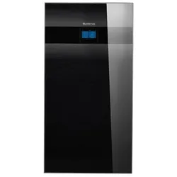 Buderus Logatherm Wärmepumpe WSW196i-2-12 KM R410A KM R410A Sole-Wasser Modul WP, 6kW B0/W35, Titanium, Schwarz 8738212064