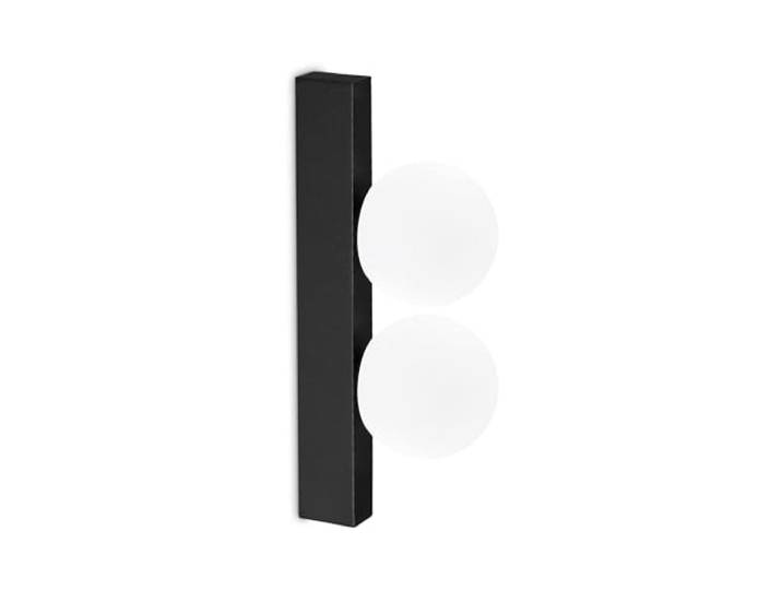 Ideal Lux PING PONG 2-flammige Wandleuchte Schwarz 500Lm 3000K
