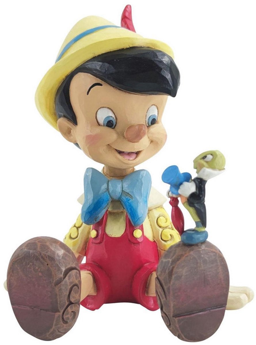 Disney Traditions Pinokkio & Jiminy Cricket beeldje 15 cm