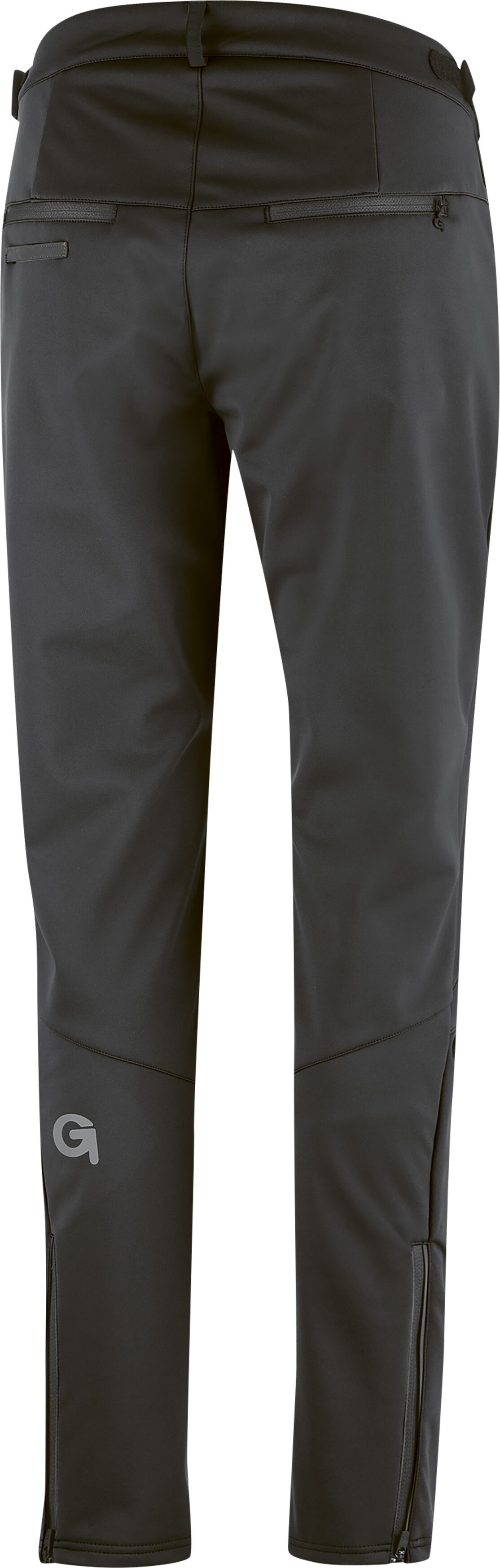 Fahrradhose GONSO "FLORALETT 2", Damen, Gr. 22, Kurzgrössen, schwarz, 100% Polyester, Hosen Fahrradhose, Maximaler Komfort durch angeraute Innenseite schwarz 22, Kurzgrössen