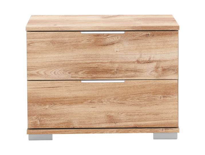 Nachttisch Peyton A Plankeneiche Holzwerkstoff B 52 H 40 cm - Nachttisch