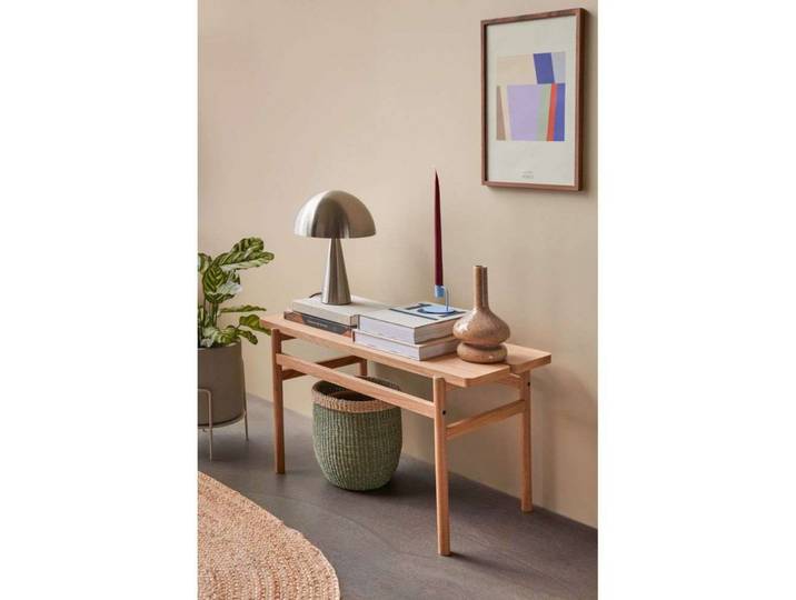Mush Tischleuchte Large Black - Hübsch - Wohnzimmer - Design - Metall - Einflammig