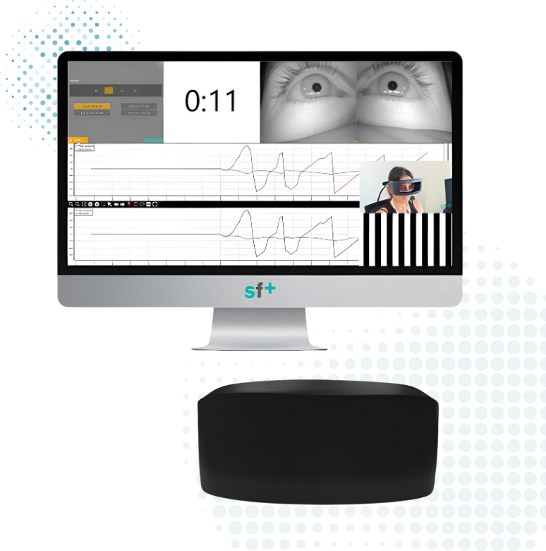 Balanço Eye: Sistema de Videonistagmografía (VNG) para diagnóstico vestibular