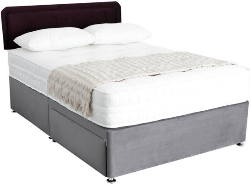 Marlow Home Co. Wile Upholstered Headboard Velvet/Plum Single (3')