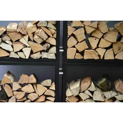 Verbindungsset für Holz Michel, robustes Metall, stapelbar, Outdoor geeignet, silber