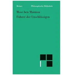 Führer der Unschlüssigen, Fachbücher von Moses Maimonides