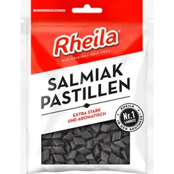 RHEILA Salmiak Pastillen mit Zucker 90 g Bonbons