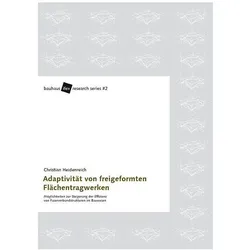 Adaptivität von freigeformten Flächentragwerken, Fachbücher von Christian Heidenreich