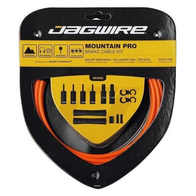 Jagwire Mountain Pro (Hinterradbremse, Bremsset) (JA8002.ORA)