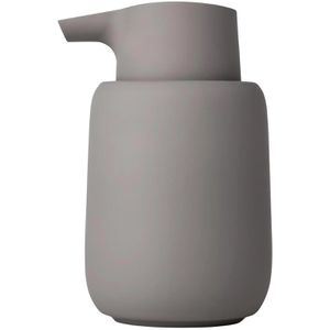 Blomus Seifenspender Sono Satellite, 69046, stehend, Keramik und Kunststoff, grau, 250ml