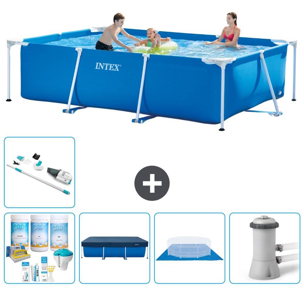 Rechteckiger Frame Pool - 300x200x75 cm - 6-teilig S21125
