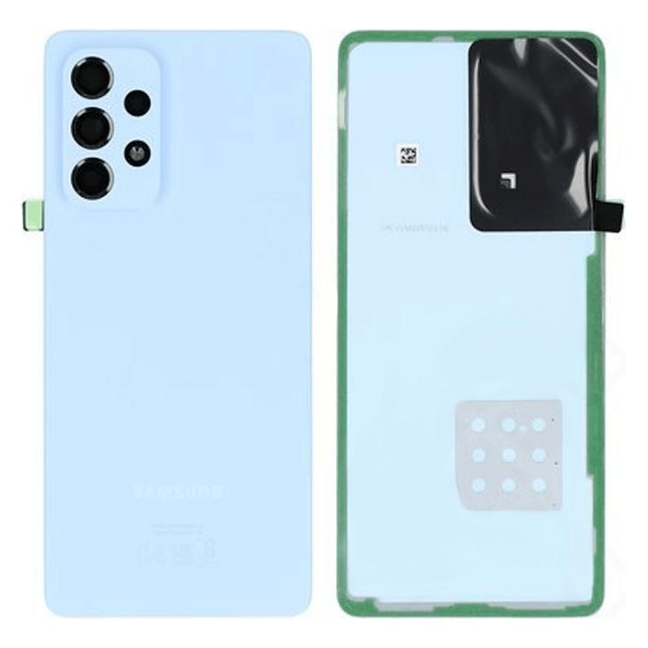 Samsung Battery Cover für A536B Galaxy A53 5G - awesome blue (Samsung Galaxy A53 5G) (GH82-28017C)