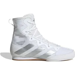 adidas Box Hog 4 K Schuhe Kinder - white/silver met./core black -