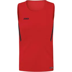 Jako Tanktop Challenge rot/schwarz 164