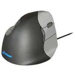 Evoluent VerticalMouse 4 - Maus - ergonomisch - Für Rechtshänder - optisch - 6 Tasten - kabelgebunden - USB