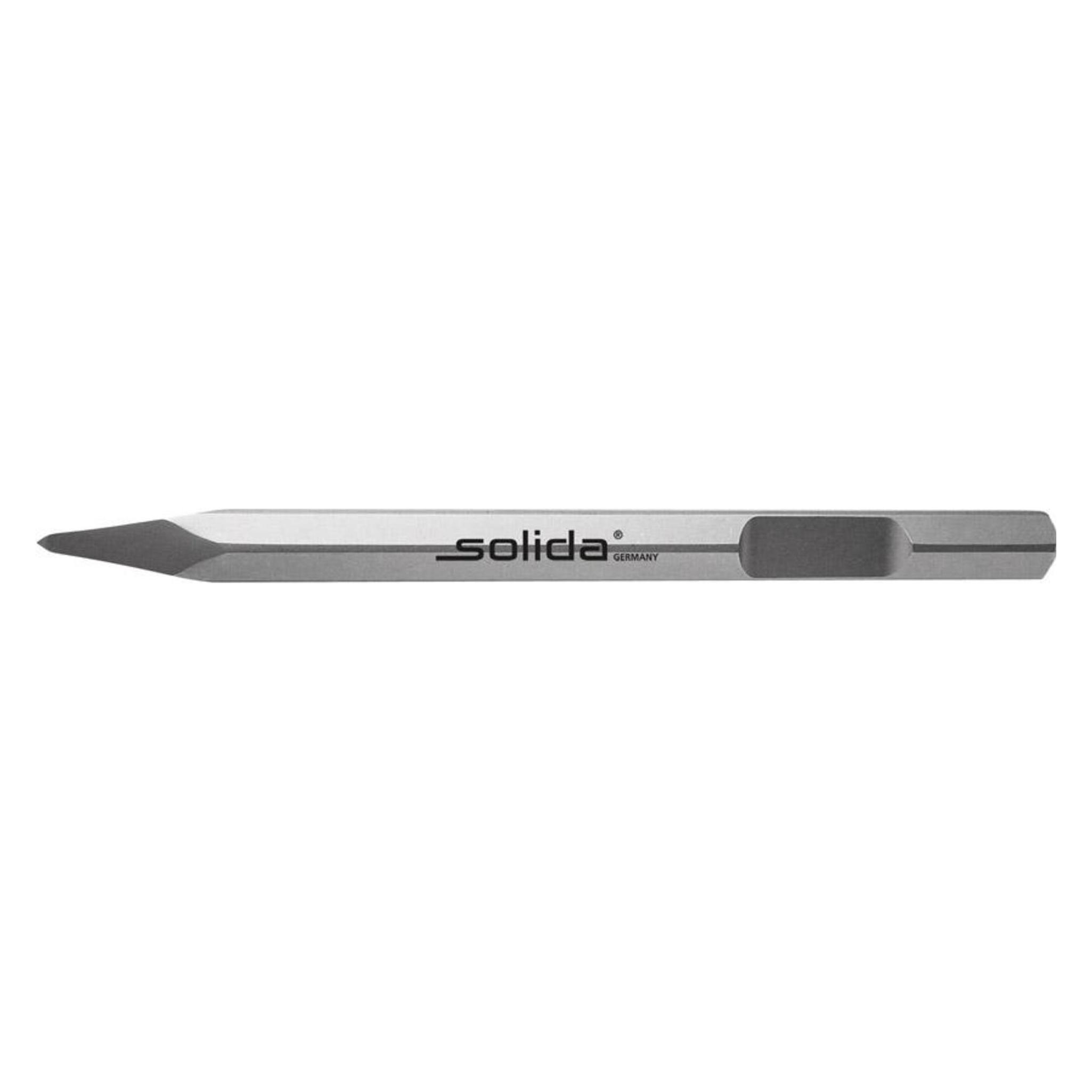 Solida Spitzmeissel 400 mm Aufnahme sechskant 28 mm (4031193156010)