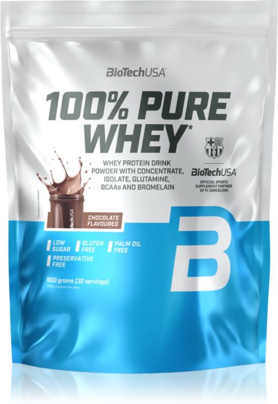 BioTechUSA 100% Pure Whey protéine de lactosérum saveur Chocolate 900 g