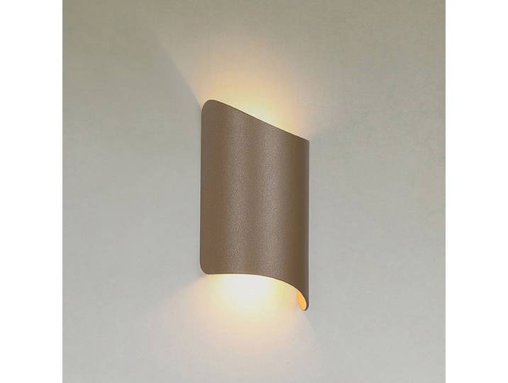 Applique LED 13 x 22 x 6cm Doré
