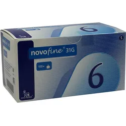 Novofine 6 Kanuelen 0.25x6Mm 100 ST