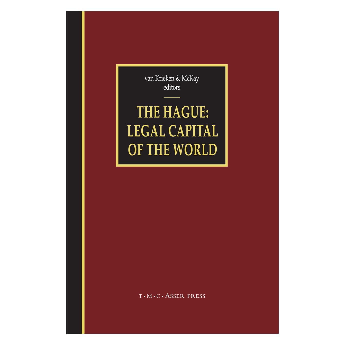 Springer The Hague - Legal Capital of the World (Englisch, Softcover, David McKay, Peter J. van Krieken) (55580799)