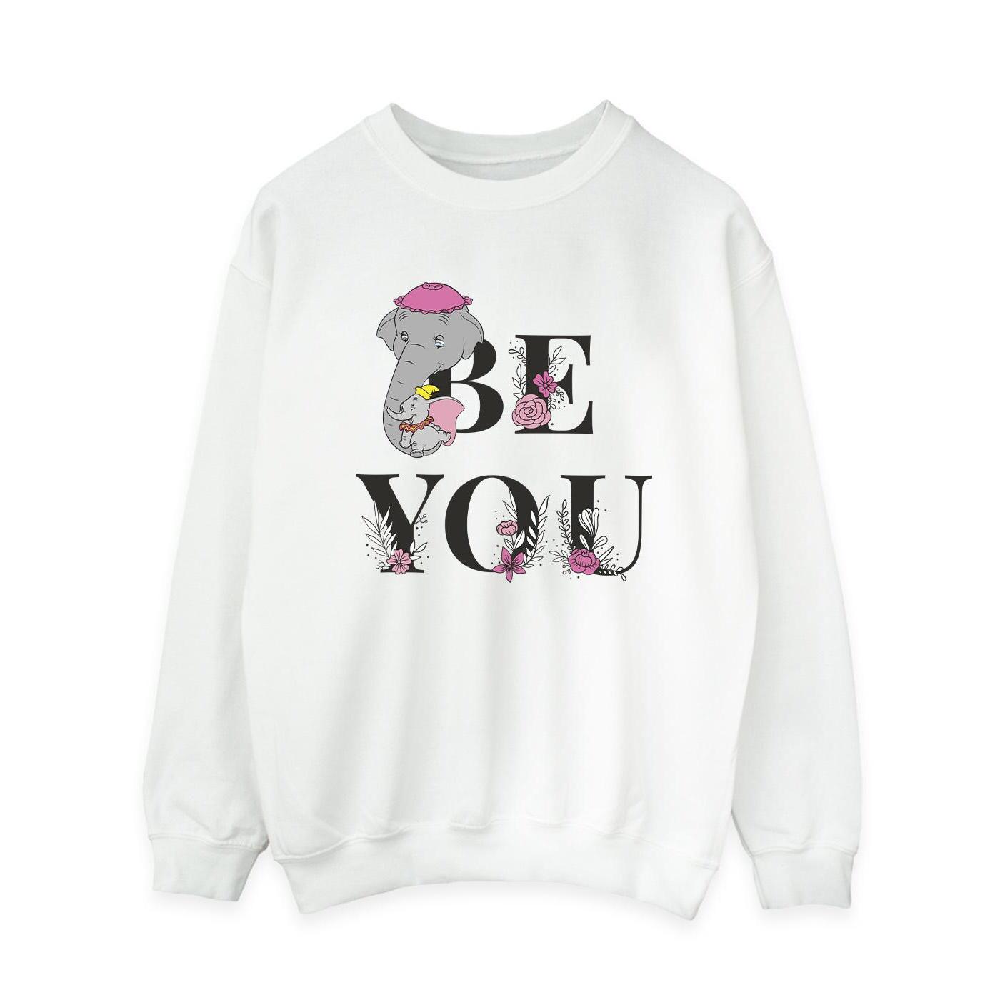 Disney Dames/Dames Dumbo Be You Sweatshirt (Wit)