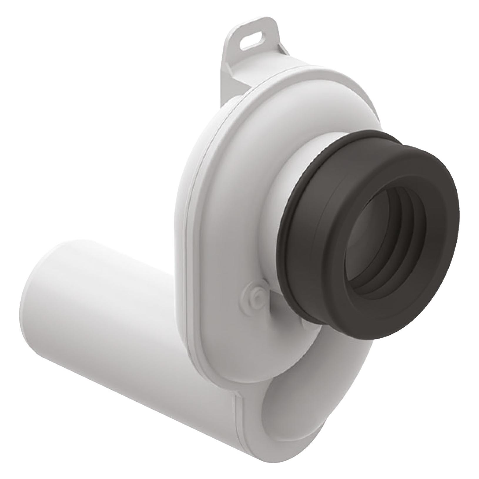 Geberit urinal siphon 1L with horizontal drain (152.950.11.1) (Absaugsiphon, 1/2") (152950111)