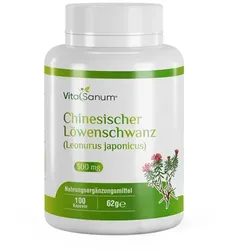 VitaSanum® - Chinesischer Löwenschwanz (Leonurus japonicus) 500 mg 100 Kapseln