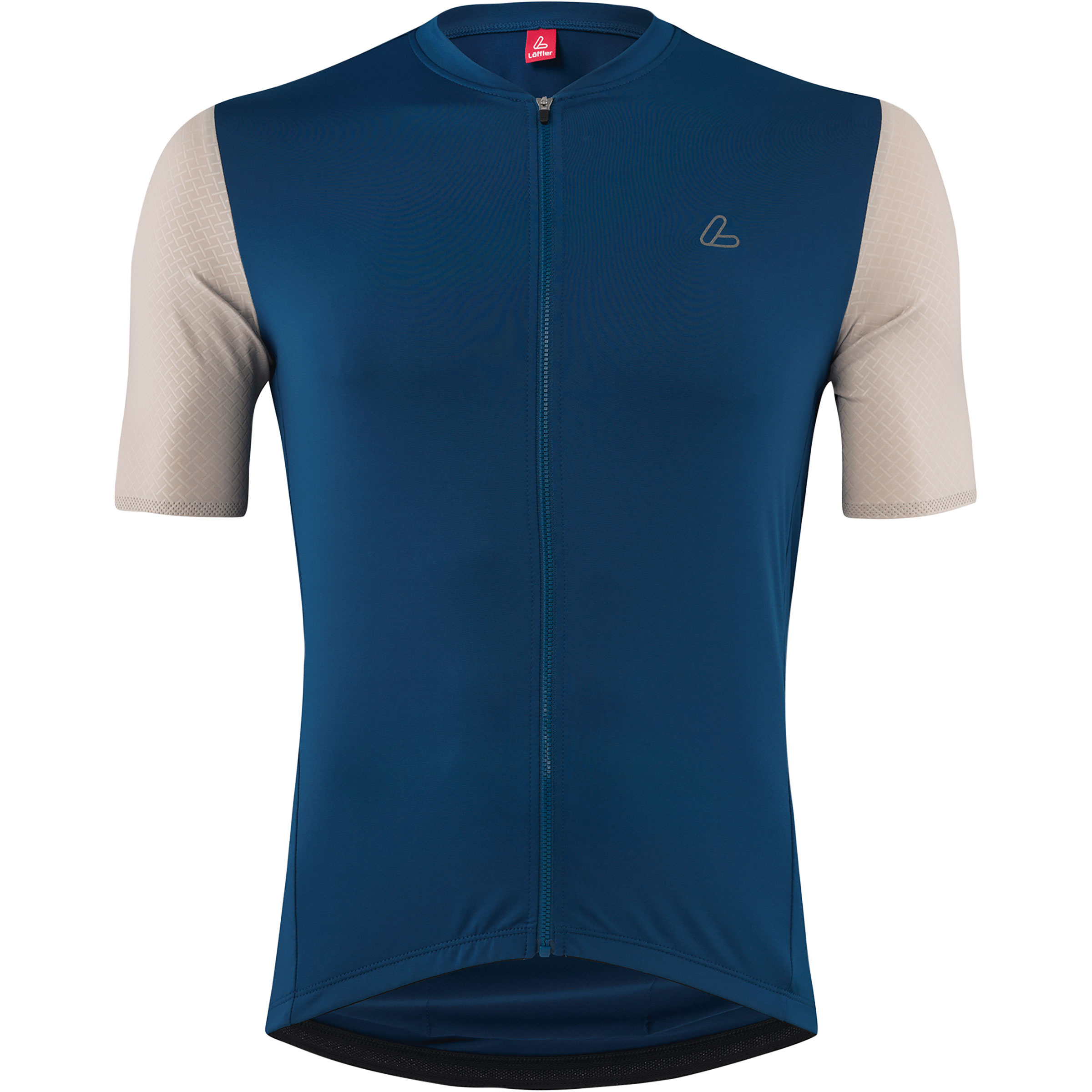 Löffler Skys Clear Mid Half Zip Trikot Herren Radtrikots blau Größe M Gravel | Rennrad Schnell trocknend