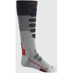 Burton Performance+ Lightweight Funktionssocken gray heather block Gr. S